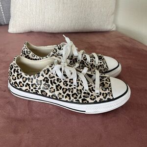 Converse Chuck Taylor All Star Leopard Print Low Top Shoes